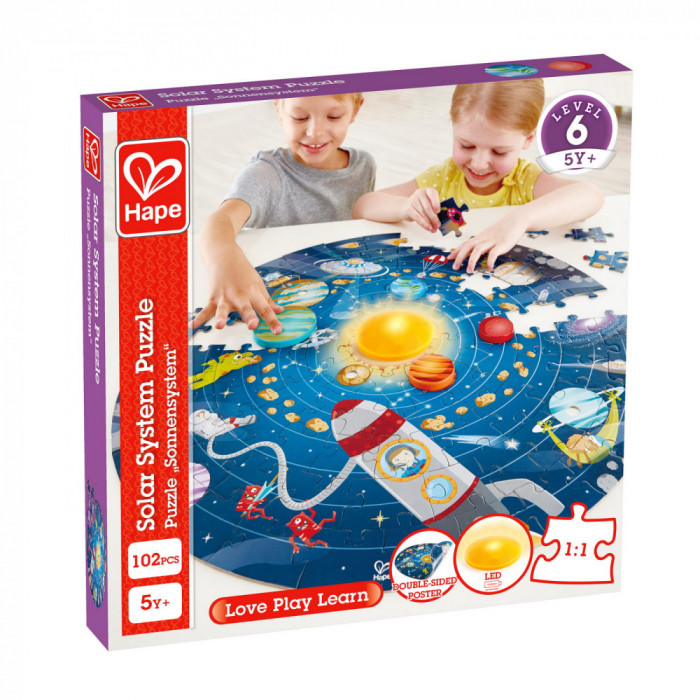 HAPE PUZZLE SISTEMUL SOLAR SuperHeroes ToysZone