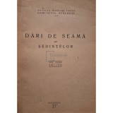 Dari de seama ale sedintelor, vol. XXXIX (1951-1952) (Editia: 1955)