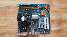 Vand KIT 775 Asrock Core 2 Duo E6550 cu 2GB RAM cooler la 100lei foto