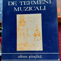 Dictionar de termeni muzicali - Zeno Vancea