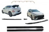 Kit aero extensii Hyundai Kona N-Line Mk2 2023+ ABS si PU