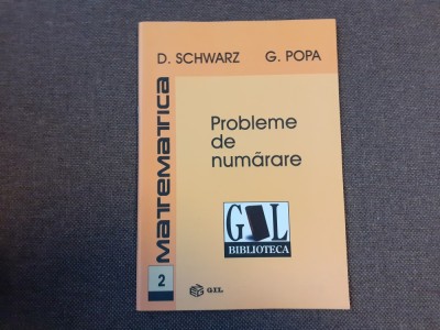 PROBLEME DE NUMARARE - DAN SCHWARZ, GABRIEL POPA foto