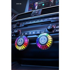 Lampa LED cu parfum si ritm sunet pentru vehicule cu aplicatie si bluetooth