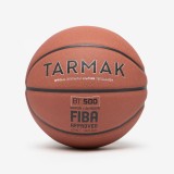 Minge Baschet BT500 Mărimea 7 Maro Fiba, TARMAK