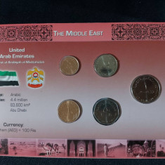 Seria completata monede - Emiratele Arabe Unite , 5 monede