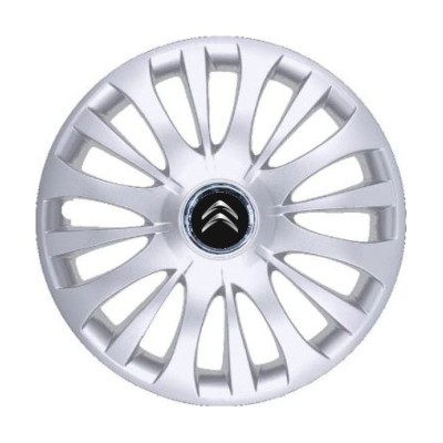 Set 4 Capace Roti R15, Potrivite Jantelor de 15 inch, Pentru Citroen, Model 328 foto