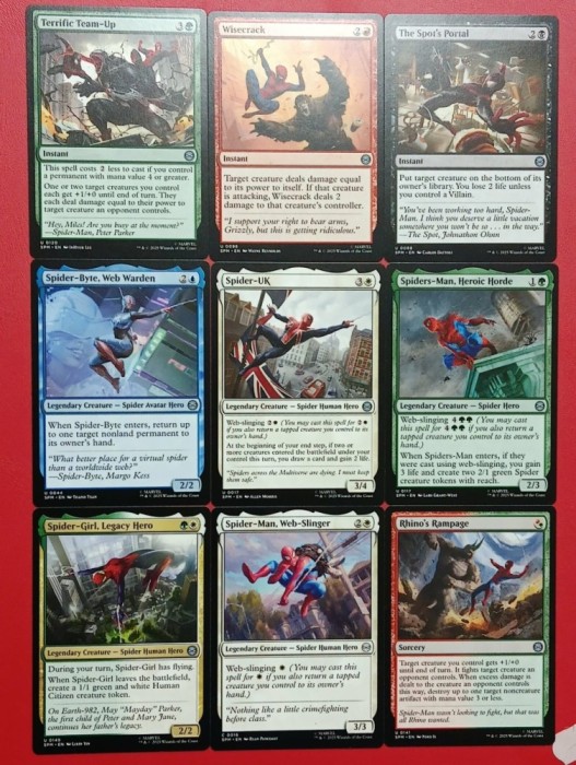 Carti de joc - Spiderman