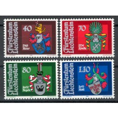 Liechtenstein 1981 766/69 MNH nestampilat - Steme (II)