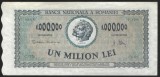 ROMANIA 1000000 / 1.000.000 LEI 1947 - 16 APRILIE [1] P- 60a , serie C.1746 / 0088 , a UNC - UNC
