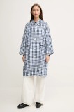 United Colors of Benetton trenci culoarea bleumarin, de tranzitie, 2OPFDN07P