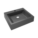 Lavoar SanDonna TIMO Gri, 500x430x120 mm, Instalatii Sanitare Baie