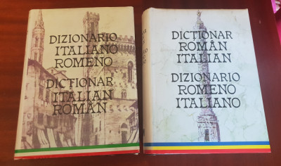 Dicționar rom&amp;acirc;n-italian - Condrea Derer / Dicționar italian-rom&amp;acirc;n - H. Gherman foto