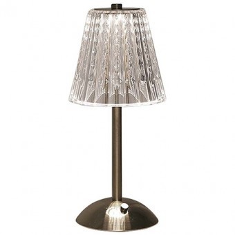 LAMPA BIROU 3W 3IN1 CU ACUMULATOR 1800MAH - NICKEL AURIU foto