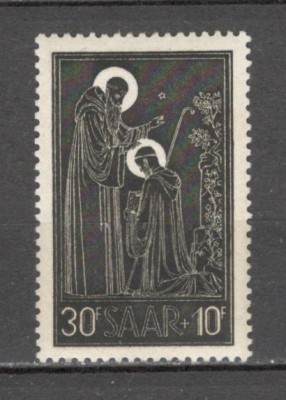 Saarland.1953 Abatia Benedictina Tholey-Fresca SS.529 foto