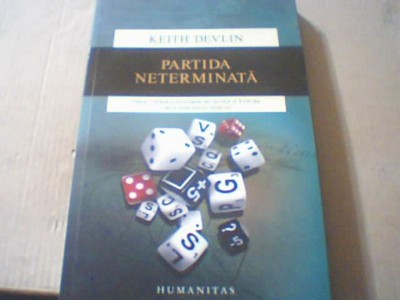 Keith Devlin - PARTIDA NETERMINATA { Humanitas, 2015 } foto