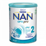 Lapte praf Nan 2 Optipro, incepand de la 6 luni, 800 g, Nestle