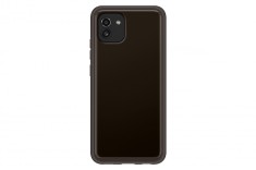 HUSA Smartphone Samsung, pt Galaxy A03, tip back cover (protectie spate), TPU, ultrasubtire, negru, &amp;quot;EF-QA036TBEGEU&amp;quot; foto