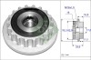 Roata Libera Generator INA 535 0118 10 VW California T5 Multivan Phaeton Touareg Transporter