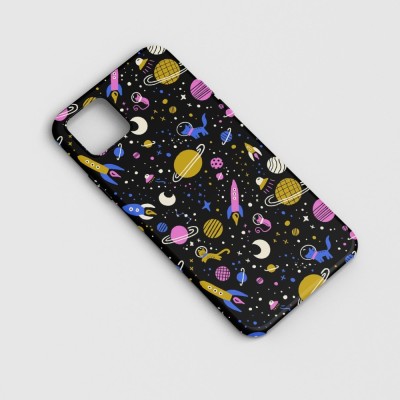 Husa compatibila cu Apple iPhone 11 Pro Max model Space Doodle,Silicon, Tpu, Viceversa foto