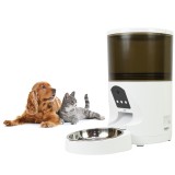 Hranitor Automat Inteligent PNI MyPet PT036, 6L, Camera 3MP, Tuya Smart Control, Inregistrare Vocala, Caini Pisici