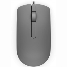 MOUSE DELL, &amp;quot;MS116&amp;quot;, PC sau NB, cu fir, USB, optic, 1000 dpi, butoane/scroll 3/1, , gri, &amp;quot;570-AAIT&amp;quot; (timbru verde 0.18 lei) foto