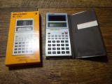 Calculator de birou vintage Sharp EL-510 Solar Scientific