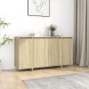 VidaXL Servantă, stejar sonoma, 135x41x75 cm, PAL 809596