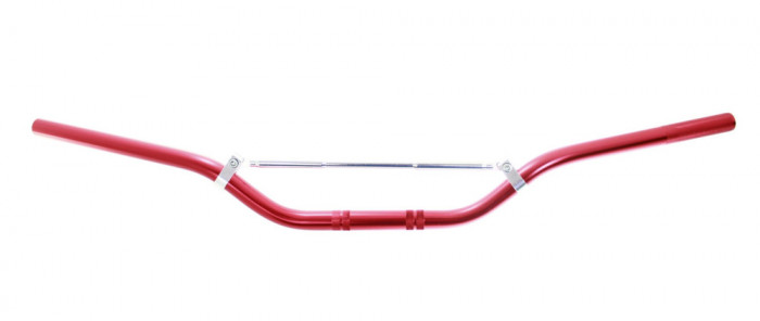 Ghidon moto/atv, din aluminiu, d. 22mm, lungime 80cm, culoare rosu Cod Produs: MX_NEW PF 18 417 0001ML
