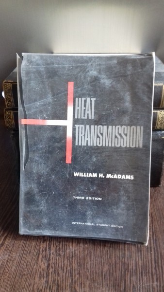 Heat Transmission - Mc ADAMS (TRANSMISIA DE CALDURA)