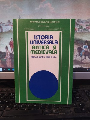 Istoria universală antică și medievală manual clasa IX, Ștefan Pascu... 1998 157 foto
