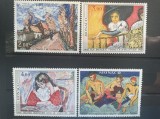 PC363 - Monaco 1980 Aniversari/Pictura, serie MNH, 4v
