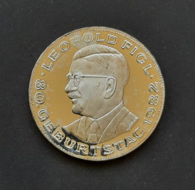 500 Schilling &amp;quot;Leopold Figl&amp;quot; 1982, Austria - G 4490 foto