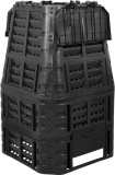Composter Gradina Plastic FLO 1000L Rezistent, Modular, Aerisire Optima, Capac