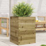 Jardiniera de gradina, 50x50x68,5 cm, lemn de pin impregnat GartenMobel Dekor, vidaXL