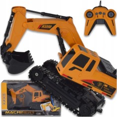 EXCAVATOR CU TELECOMANDĂ PE ȘENILE JUCĂRIE CU TELECOMANDĂ RC PENTRU COPII