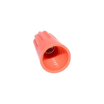 Set 100 buc Conector terminal rapid prin infiletare, pentru cablu, portocaliu, P3 x 4 mm foto