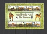 MALAWI 2003 WWF FAUNA PROTEJATA ANTILOPE PUKU