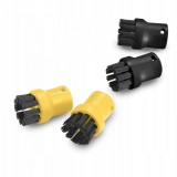 Set perie rotundă Karcher SC1 2 3 4 5 pentru curățare cu aburi, chituri (2.863-264.0