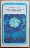 Ultimele sonete inchipuite ale lui Shakespeare - Vasile Voiculescu// exemplar cu dedicatie si cu o scrisoare catre Ion Caramitru