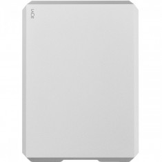 Hard disk extern LaCie Mobile, 4 TB, USB 3.1 Tip C, Silver Moon
