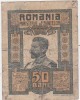 ROMANIA 50 BANI 1917 Ferdinand uzat