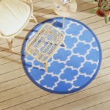 Cumpara ieftin Covor de exterior, ARAKIL albastru, &Oslash;120 cm, PP