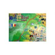 Harta Romaniei pentru copii foto
