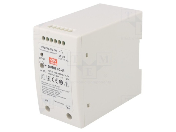 Convertor DC/DC 60W 48V 1,25A