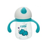 Cana cu pai din tritan 260 ml UNC03-SIP260, U-Grow