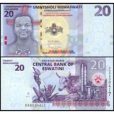 Swaziland(Eswatini) 2024 - 20 emalangeni, necirculata