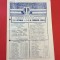 Program meci fotbal PETROLUL PLOIESTI - PROGRESUL BRAILA (26.05.1985)
