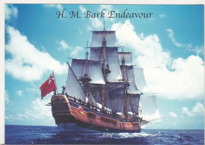 bnk cp Nave - HM Bark Endeavour foto