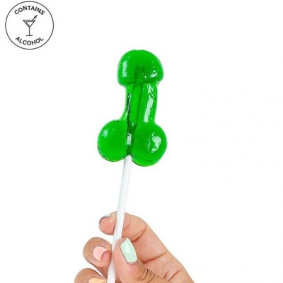 SECRETPLAY - COCK LOLLIPOP WITH ALCOHOL MOJITO foto