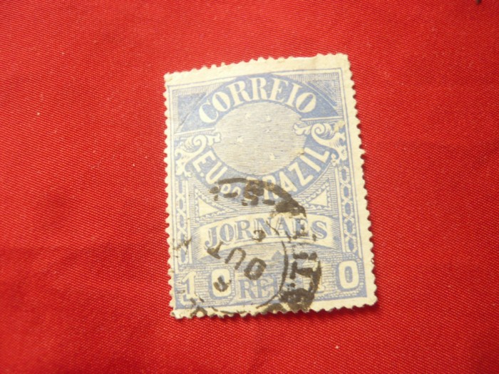 Timbru Brazilia 1890 - Kreuz des Sudens , val.10reis stampilat